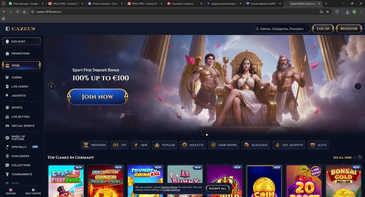 Cazeus Casino - Crypto-Friendly Igralnica 2026 Casino